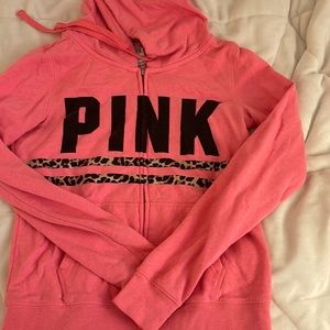 Victoria’s Secret pink sweatshirt